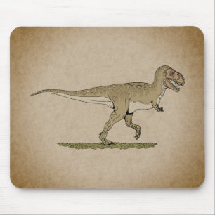 Mousepad Placa do rato Cretáceo Dinossauro Tyrannosaurus re
