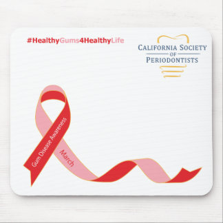 Mousepad Placa do rato de Sensibilização para a Doença de G