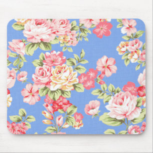 Mousepad Placa Floral do Mouse