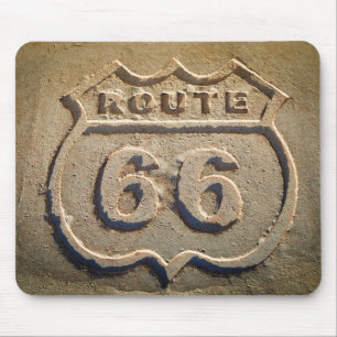 Mousepad Placa histórica da Rota 66, Arizona