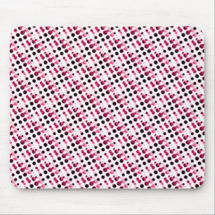 Mousepad Placa-Mouse Retro Rosa Rosa Rosa