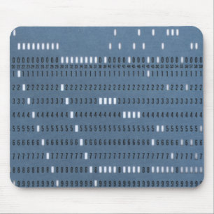 Mousepad Placa perfurada do computador Vintage
