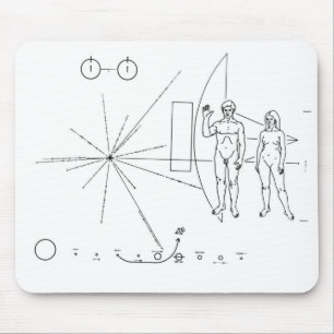Mousepad Placa pioneira
