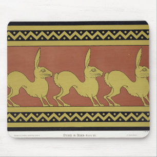 Mousepad Placa VII dos "estudos no design", c.1874-76