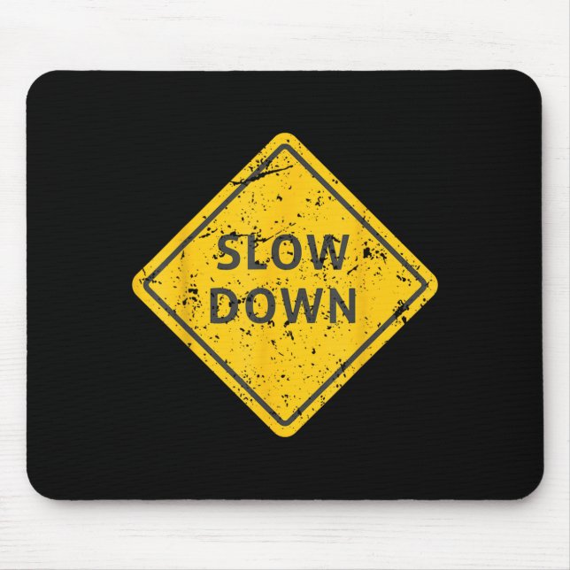 Mousepad Placas de Trânsito Placas de Trânsito Engraçadas F (Frente)