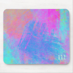 Mousepad Placas multicolores brilhantes com o mouse