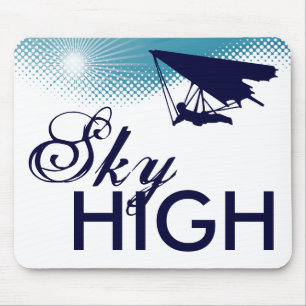 Mousepad planador alto e alto