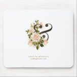 Mousepad Planejamento Casamento Romântico Pêssego Rosa Ampe<br><div class="desc">Planeamento do Casamento Romântico Pêssego Ampersand Mouse Pad - Planners de Casamento - rosas românticos de pincel de pêssego moles design</div>