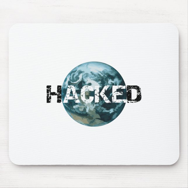 Mousepad Planeta Hackeado Terra (Frente)