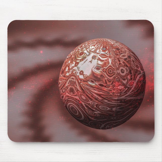 Mousepad Planeta Marte. Ao ar livre (Frente)