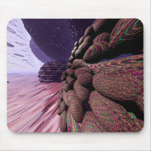 Mousepad Planeta Marte. Paredes de edifícios
