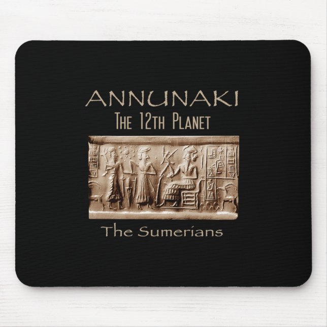Mousepad Planeta Nibiru de ANNUNAKI 12o (Frente)