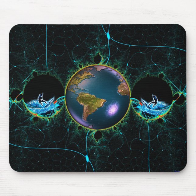 Mousepad Planeta surf (Frente)