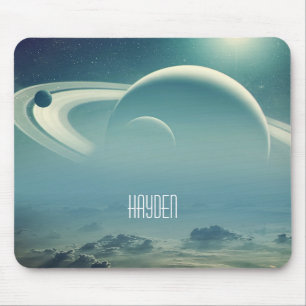 Mousepad Planetas Whimsical — Visão Personalizada do Espaço