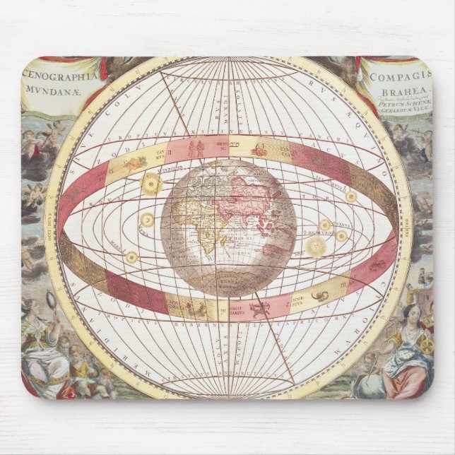 Mousepad Planisphere, 'do atlas Coelestis (Frente)