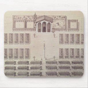 Mousepad Plano da missão de Candelaria em Paraguai