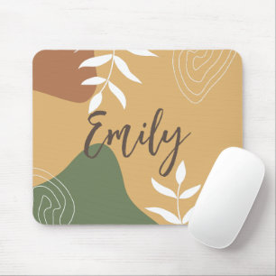 Mousepad Plano de fundo abstrato simples personalizado