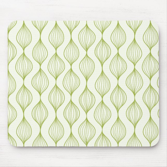 Mousepad Plano de fundo verde vertical (Frente)