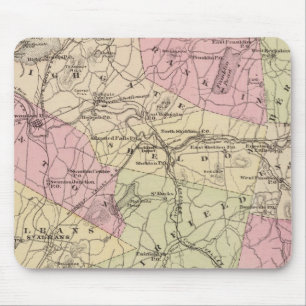Mousepad Plano de Grand Isle e Franklin em Vermont