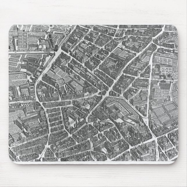 Mousepad Plano de Paris (Frente)