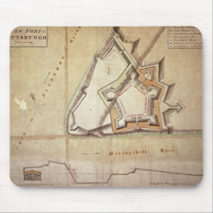 Mousepad Plano do forte novo em Pittsburgh