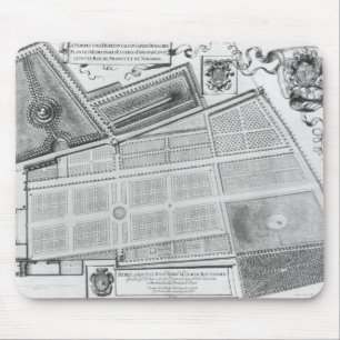 Mousepad Plano do jardim real