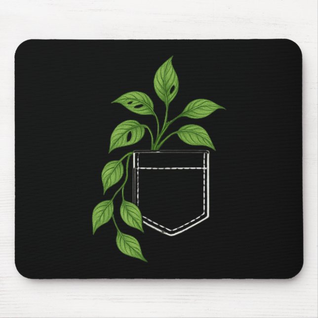 Mousepad Plant Dad Plant Moms, House Plan Gardener Grow Tho (Frente)