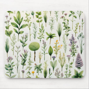 Mousepad Plantas Herbário