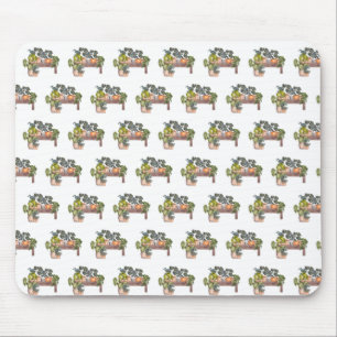 Mousepad Plantas Vedadas No Suporte Do Jardim