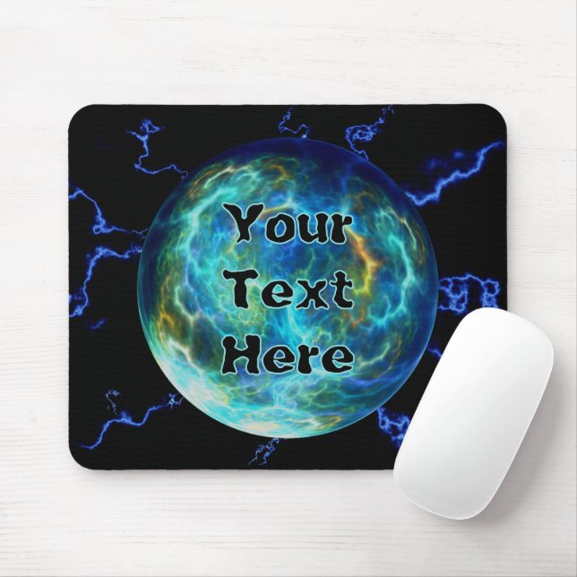 Mousepad Plasma Elétrico (Com mouse)