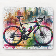 plataforma de rato de bicicleta rodoviária