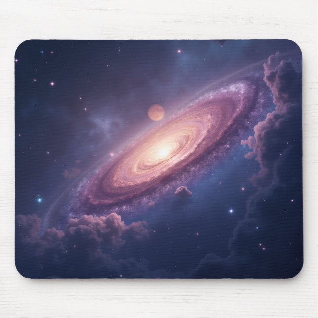 Mousepad plataforma de rato galáxico (Frente)