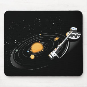 Mousepad Plataforma giratória cósmica