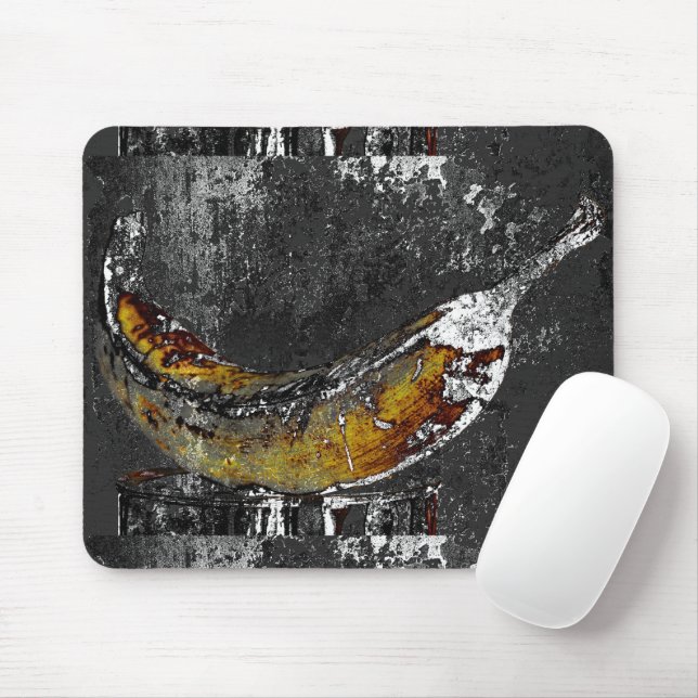 Mousepad plátano simples (Com mouse)