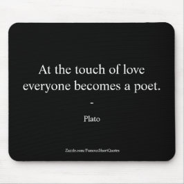 Mousepad Plato Cote; O Tema Do Amor