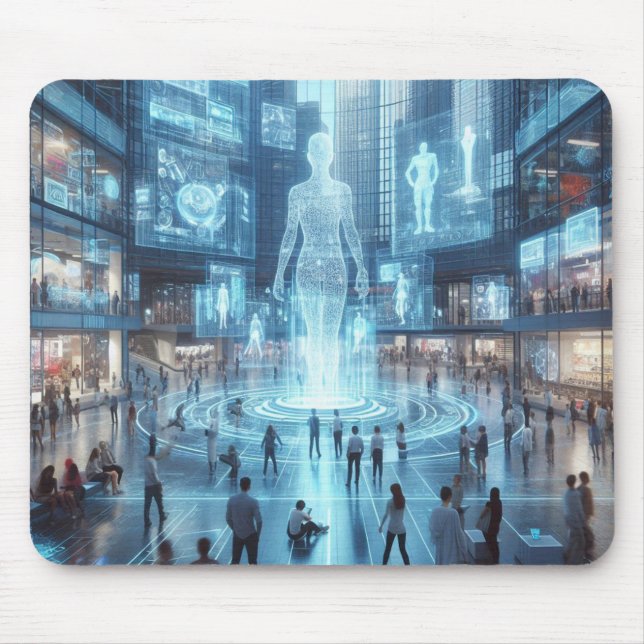 Mousepad Plaza de Esculturas Digitais (Frente)
