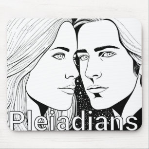 Mousepad Pleiadianos Altos Extraterrestres Mulheres e Homen