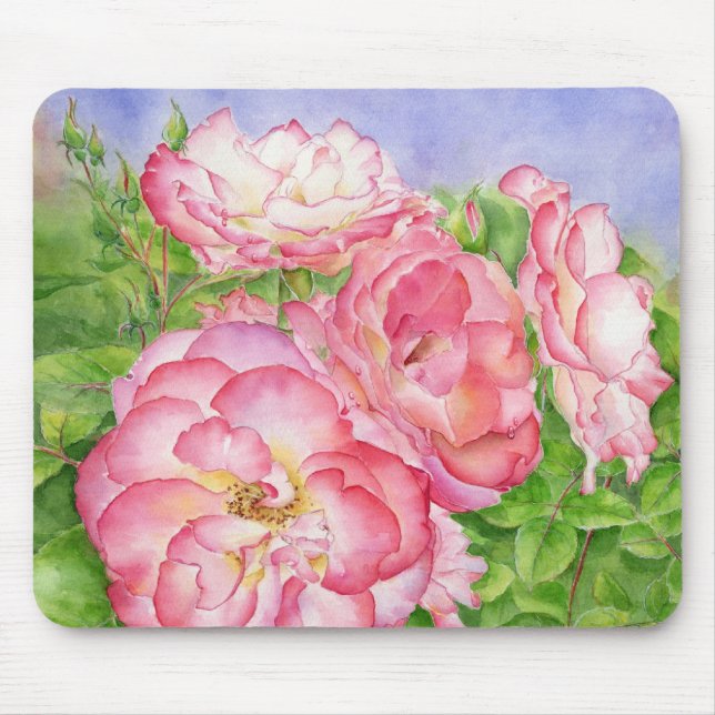 Mousepad Plissados da framboesa (Frente)