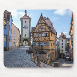 Mousepad Plönlein em Rothenburg ob der Tauber, Alemanha