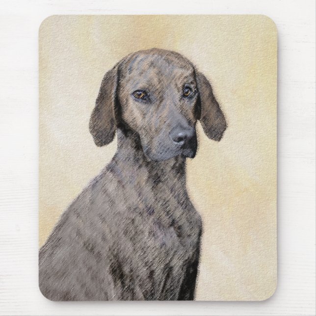 Mousepad Plott Painting - Arte de Cachorro Original (Frente)