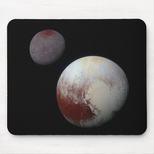 Mousepad Plutão & Charon 9th ou Dwarf Planet Solar System (Frente)