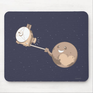 Mousepad Pluto Selfie
