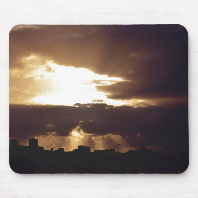 Mousepad Plymouth de Chocolate Negro (Frente)