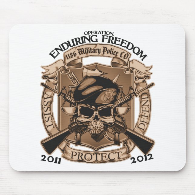 Mousepad PM 1186 que resiste a liberdade (Frente)