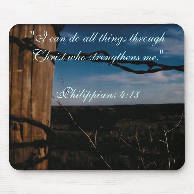Mousepad PM - 4:13 dos Philippians (Frente)