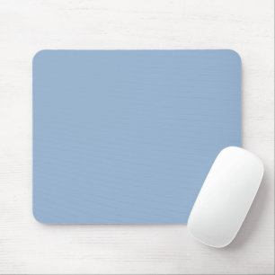 Mousepad Pó de cor sólida azul