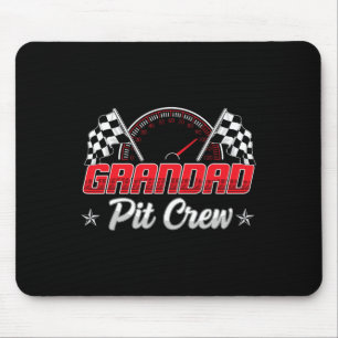 Mousepad Poço de vovô da família Race Car Festa de aniversá