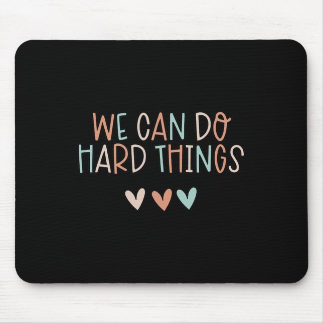 Mousepad Pode Fazer Duro De Professora De Volta À Escola (Frente)