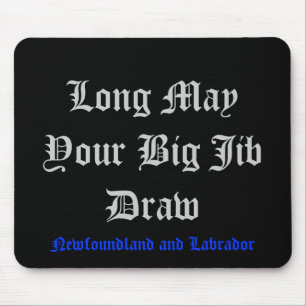 Mousepad Pode por muito tempo seu desenhar grande de