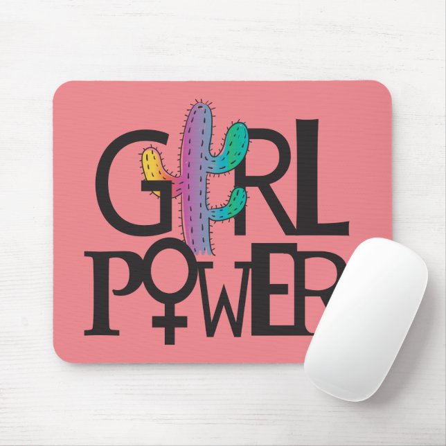 Mousepad Poder da Menina (Com mouse)